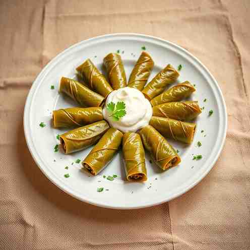 Kosovo Japrak - Stuffed Grape Leaves Recipe | Make Today